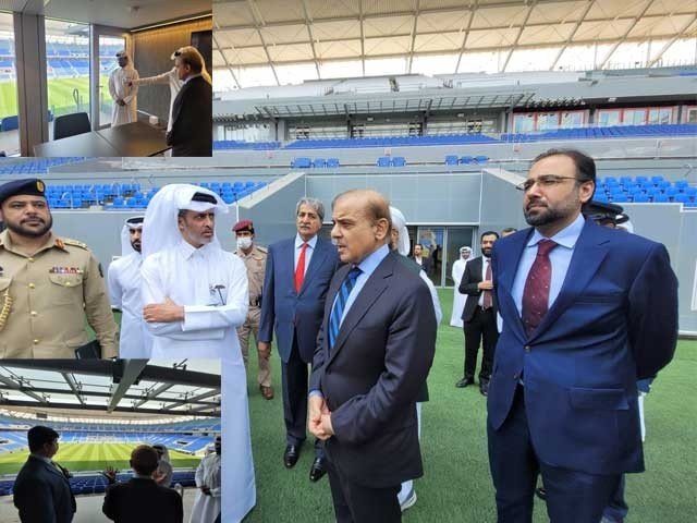 وزیراعظم کا فیفا ورلڈ کپ اسٹیڈیم کا دورہ