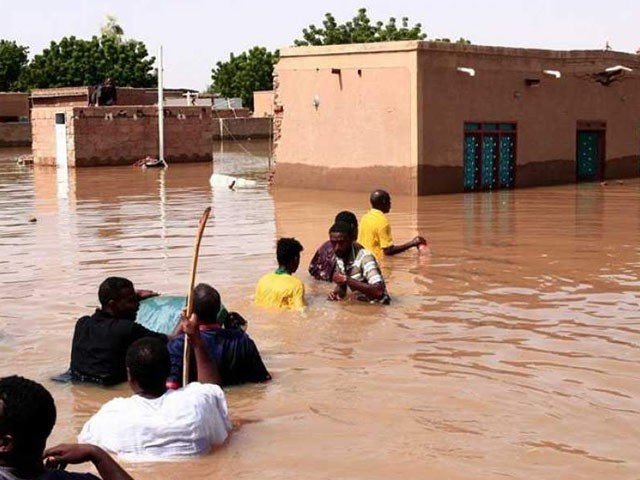 سیلاب نے سوڈان میں تباہی مچادی، 112 ہلاکتیں