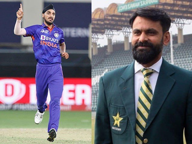 محمد حفیظ کی بھارتی بولر ارشدیپ سنگھ کی حمایت میں ٹویٹ