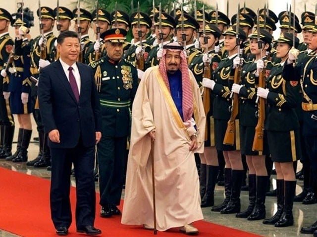 شاہ سلمان کی دعوت پر چین کے صدر کل سعودی عرب پہنچیں گے