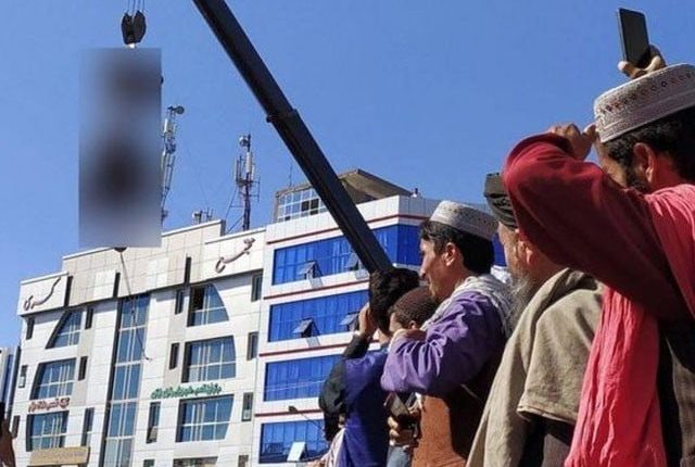طالبان نے قتل کے مجرم کو سرعام پھانسی دیدی