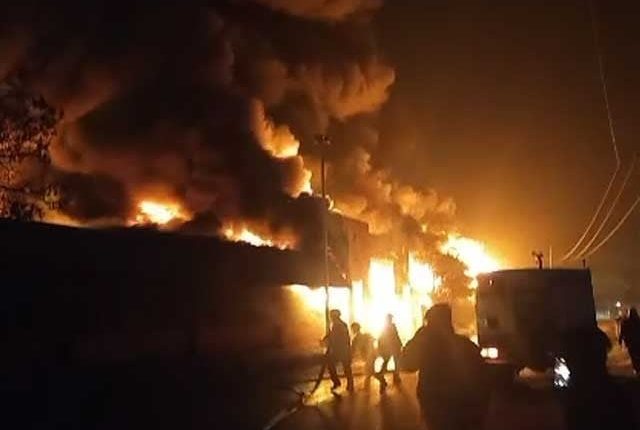 اسلام آباد ایچ نائن کے اتوار بازار میں خوفناک آتشزدگی